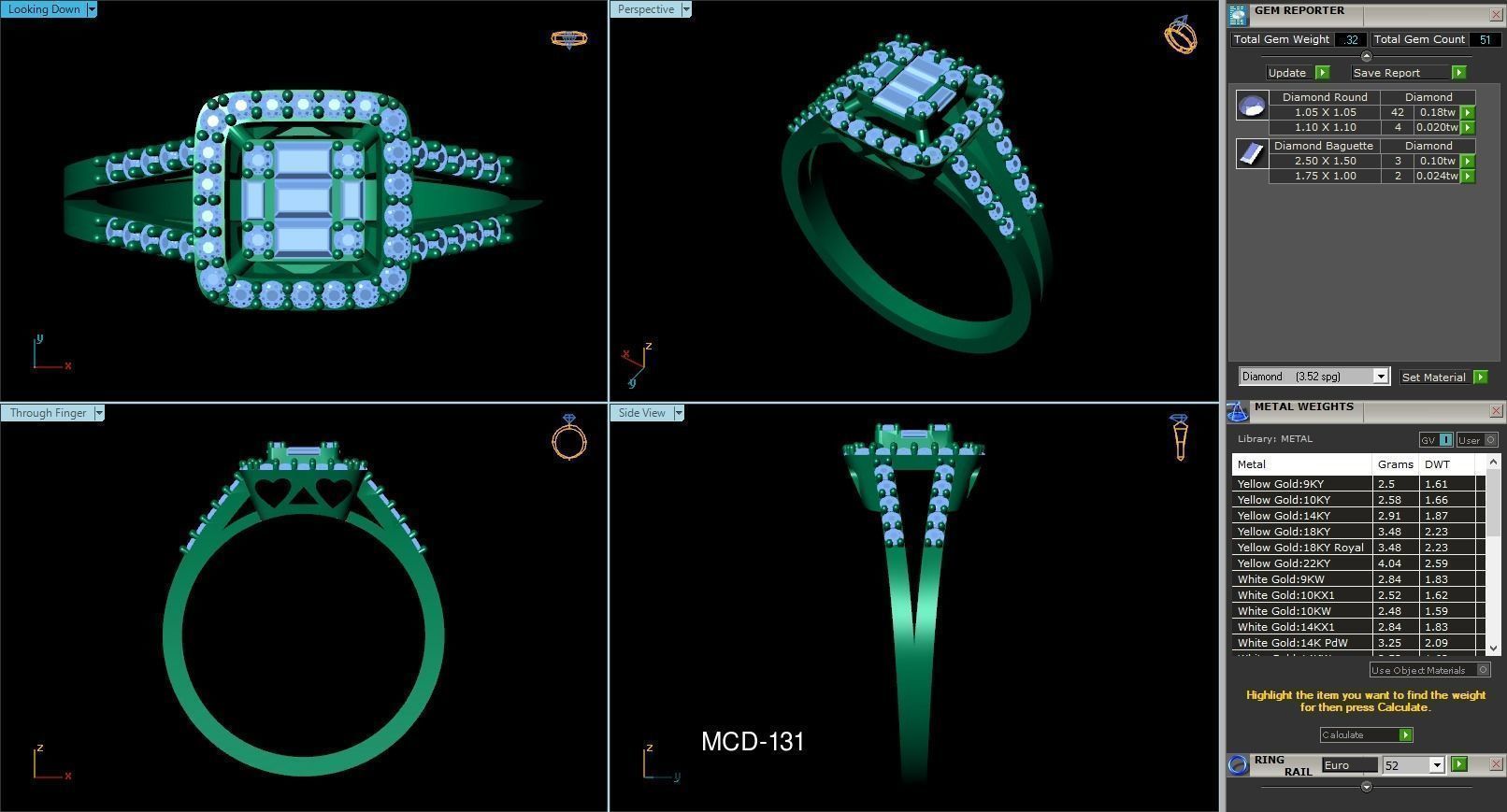 3DM-STL 60 FANCY RING FILES 3D Model Collection_4
