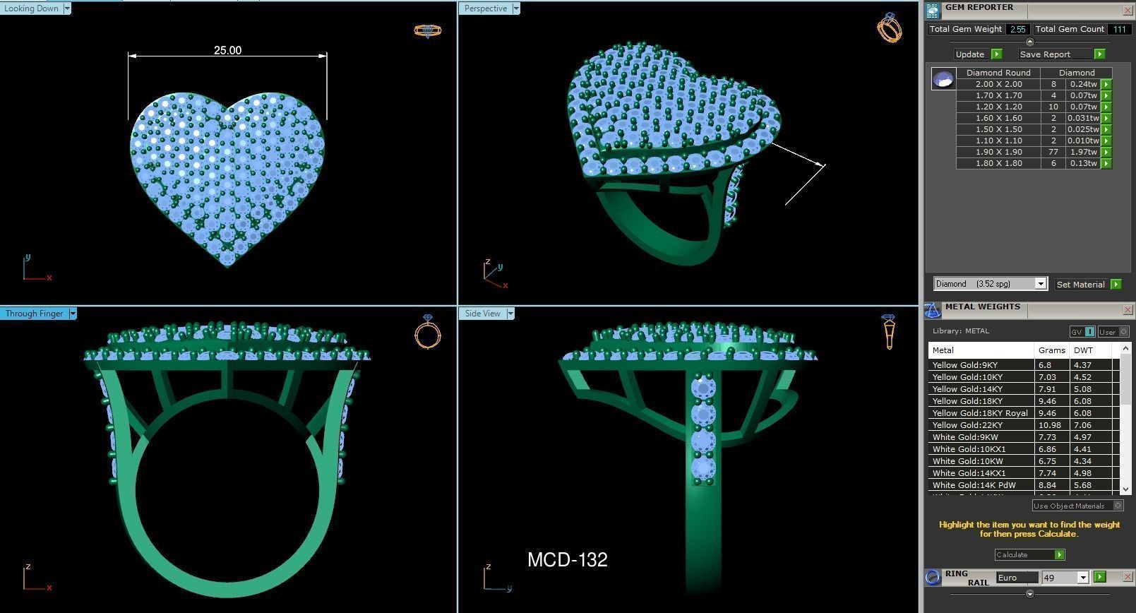 3DM-STL 60 FANCY RING FILES 3D Model Collection_3
