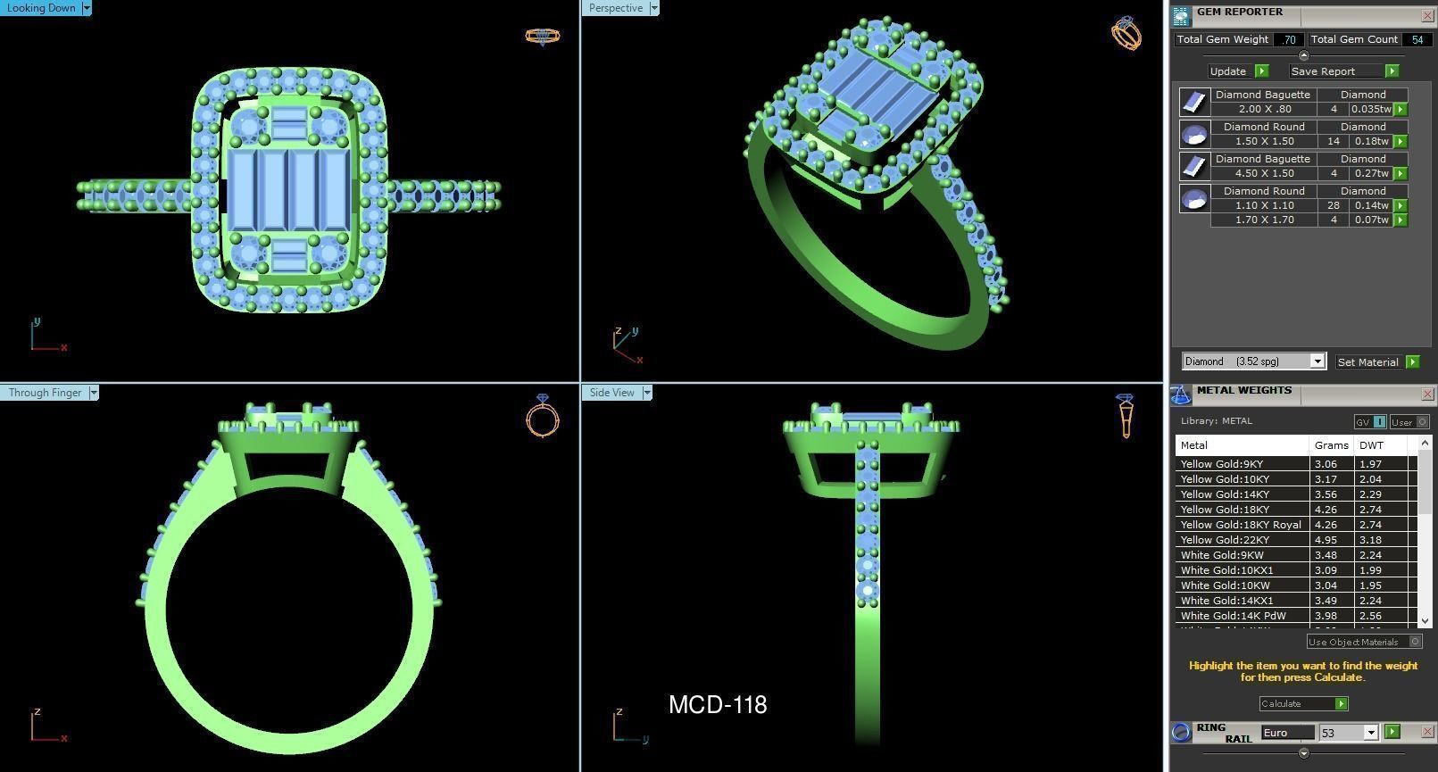3DM-STL 60 FANCY RING FILES 3D Model Collection_7