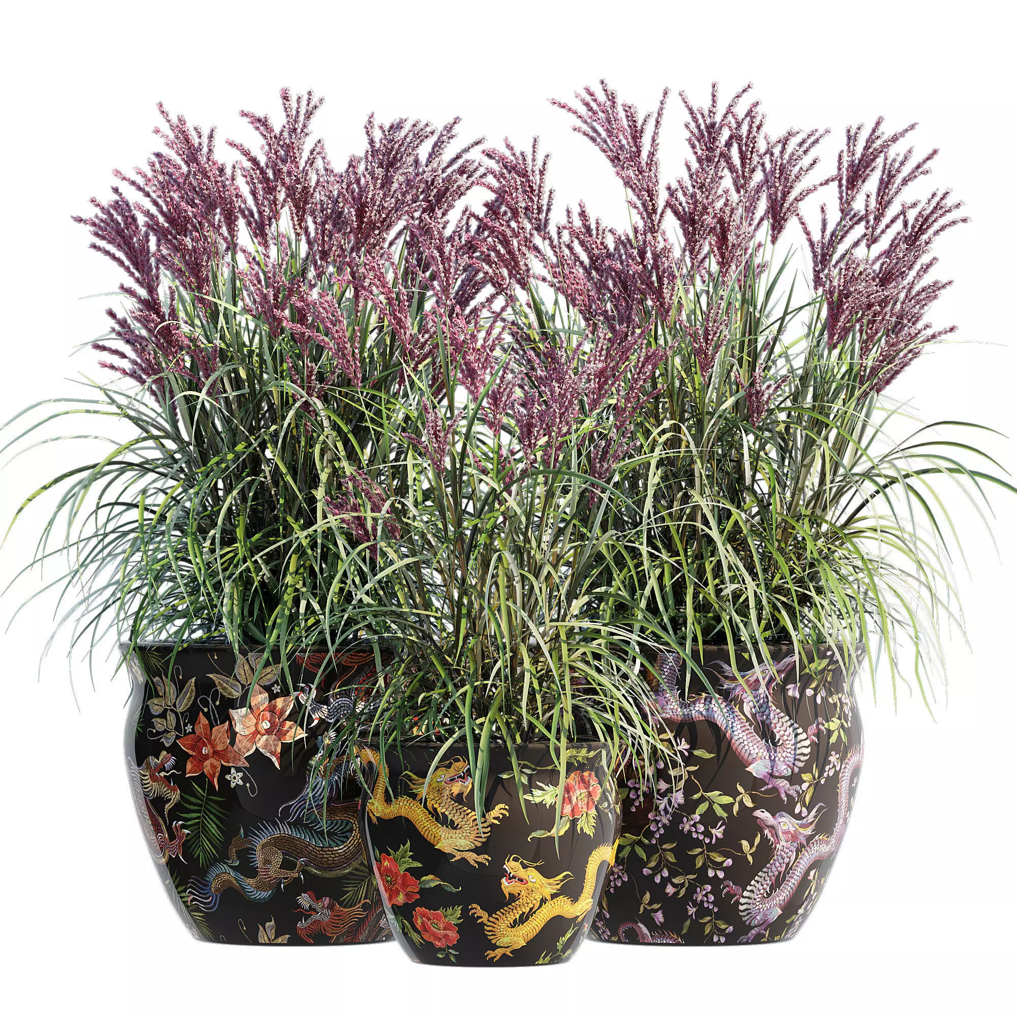 Porcelain pot one 3D model