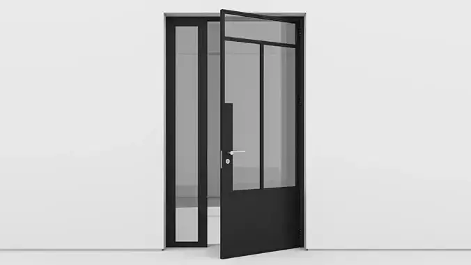 Aluminium door 158