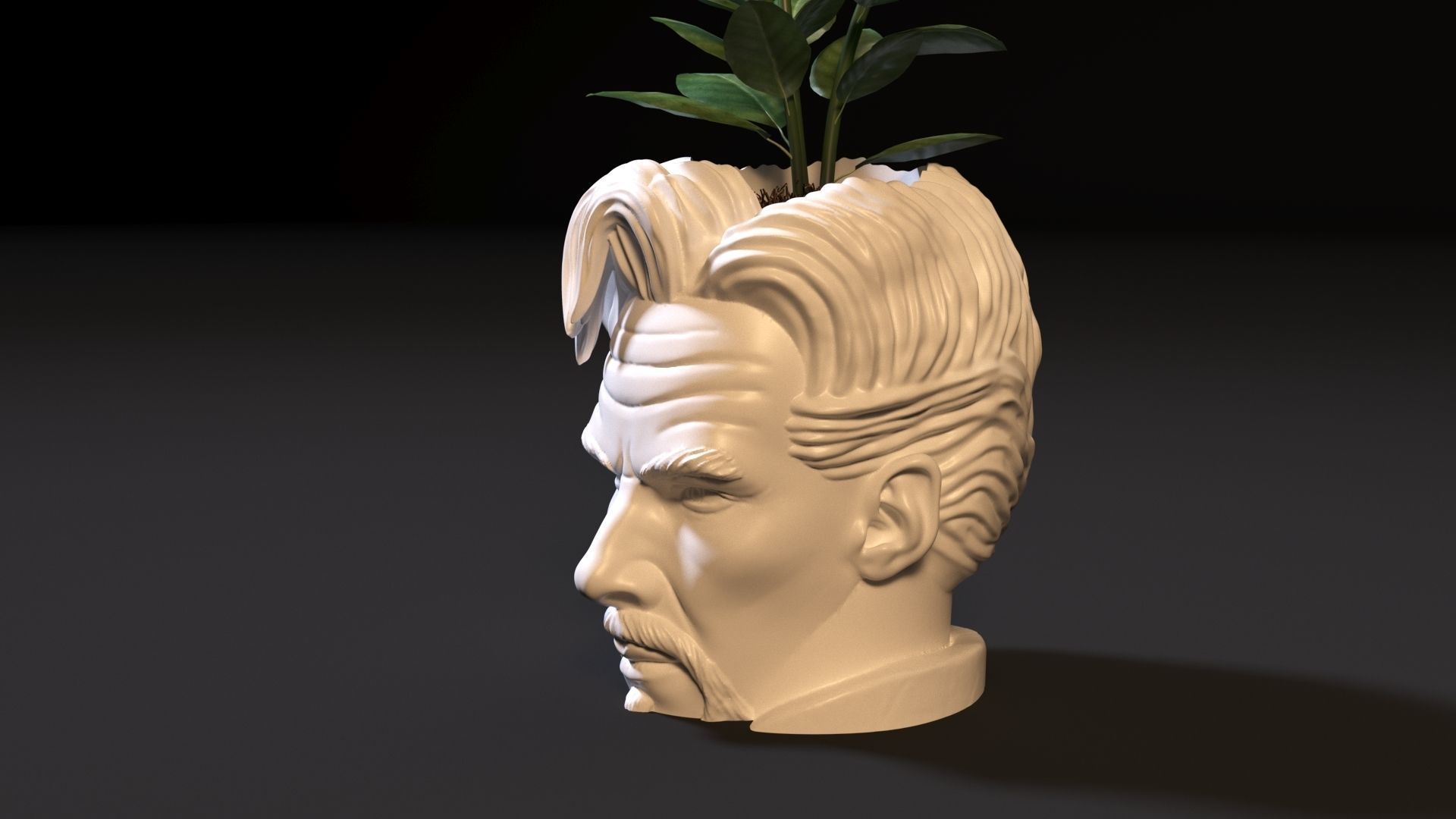 Doctor Strange planters 3D print model_11