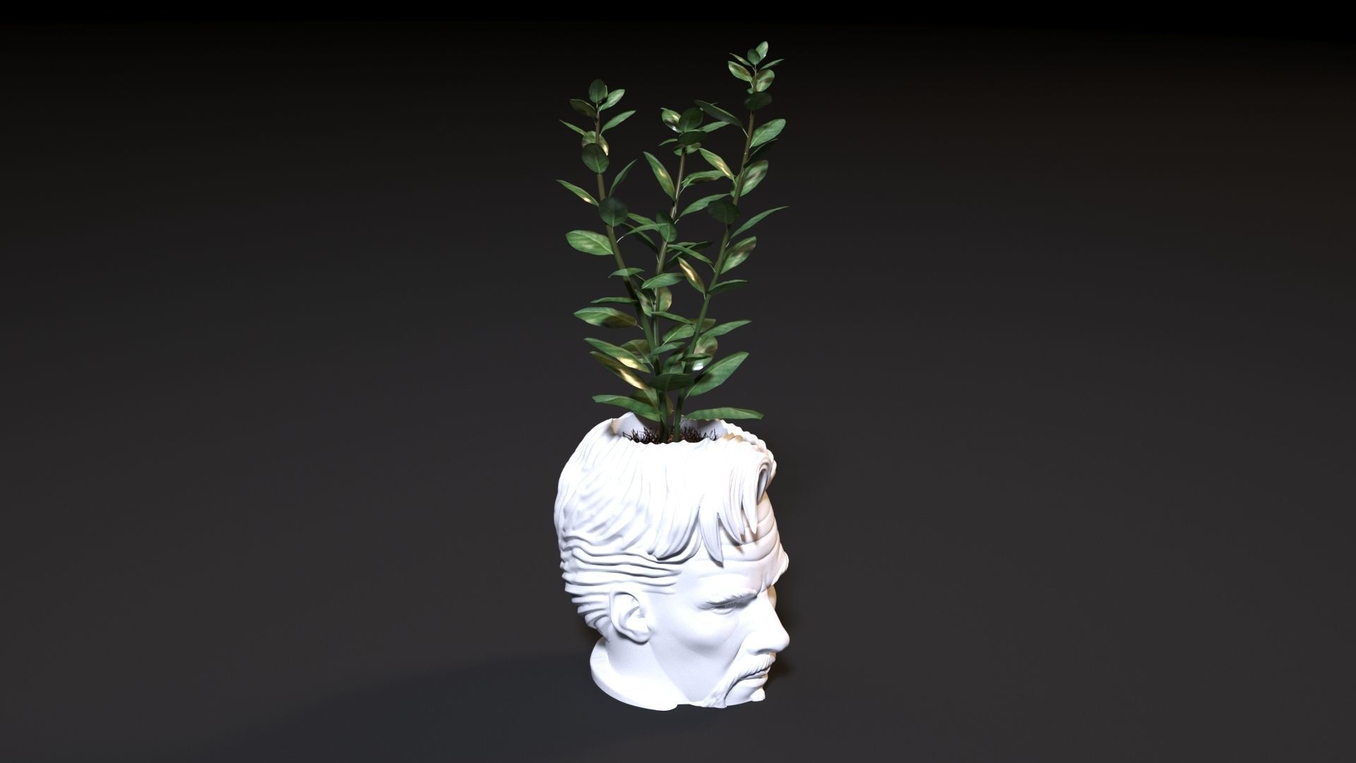 Doctor Strange planters 3D print model_7