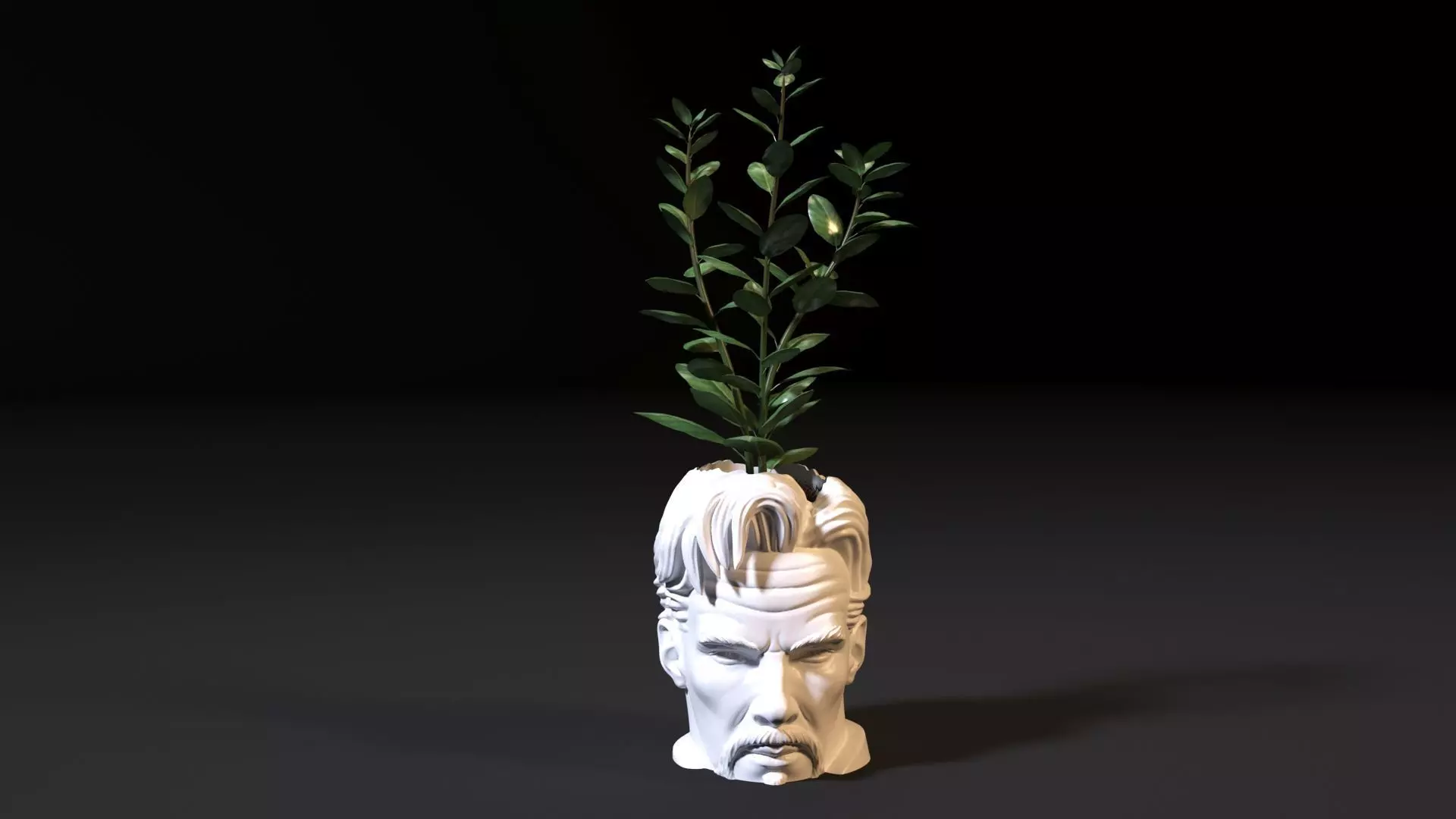 Doctor Strange planters 3D print model_0