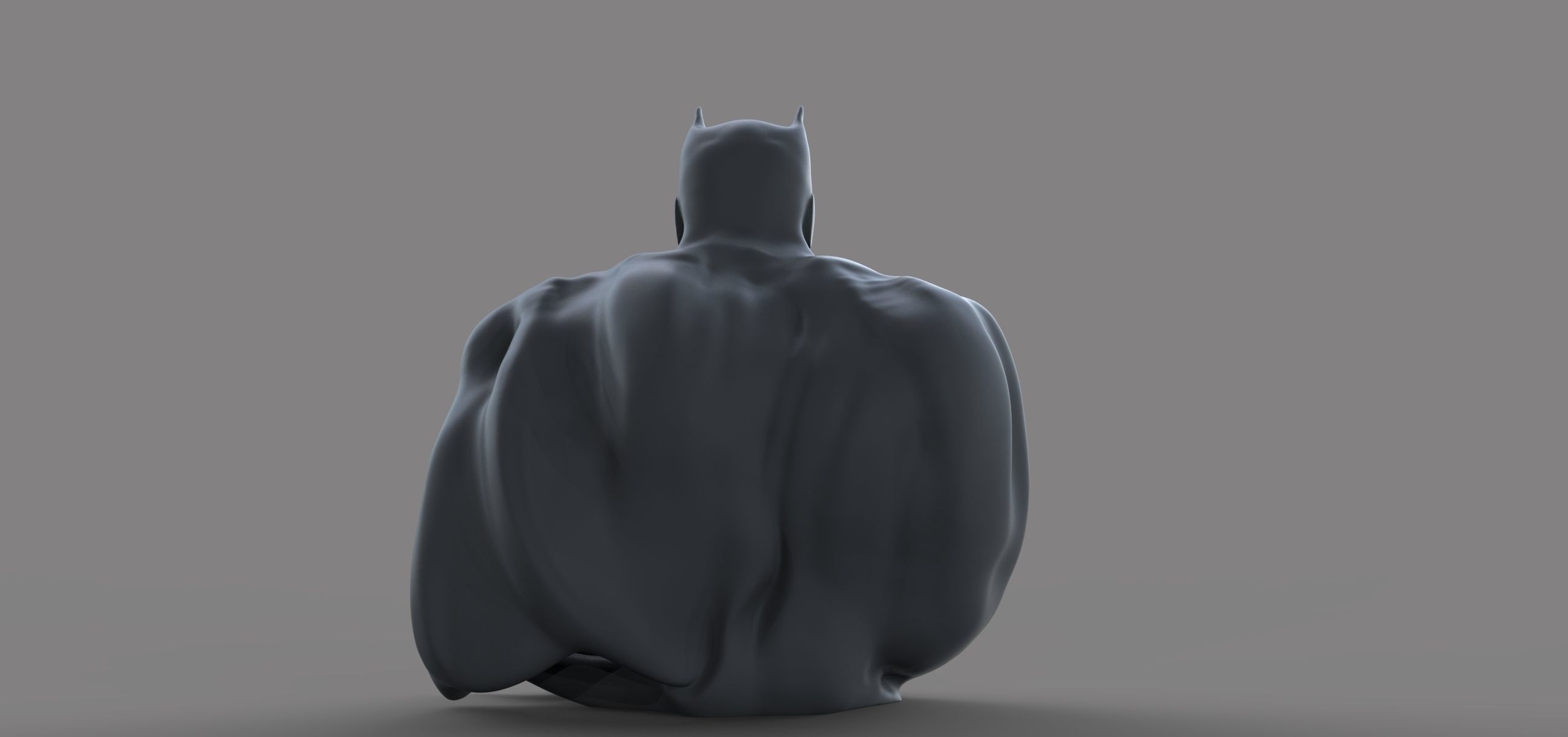 Batman statue 3D print model_12