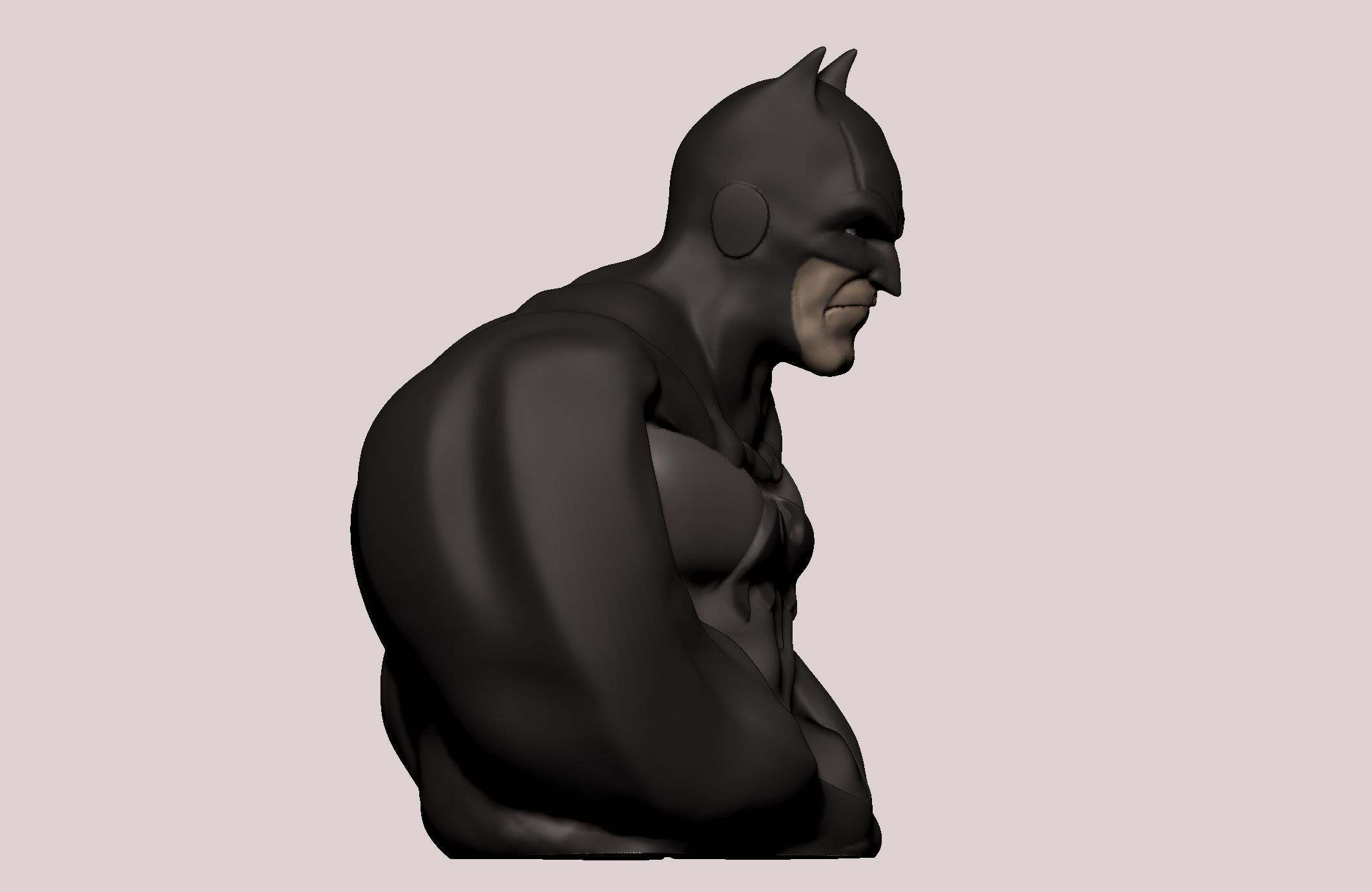 Batman statue 3D print model_18