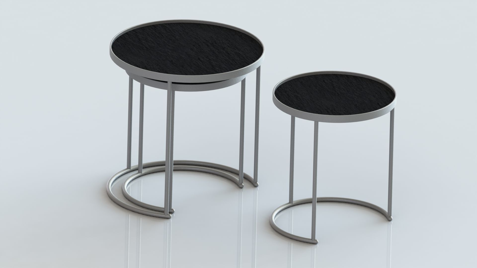 Classic Table Model A 3D model_2