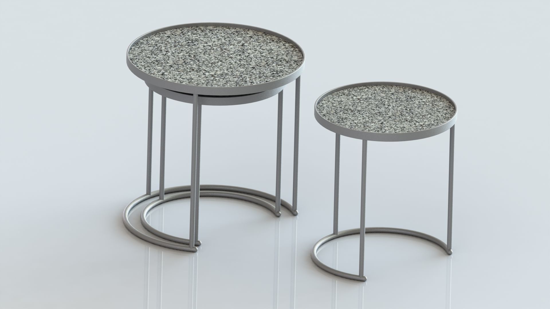 Classic Table Model A 3D model_6