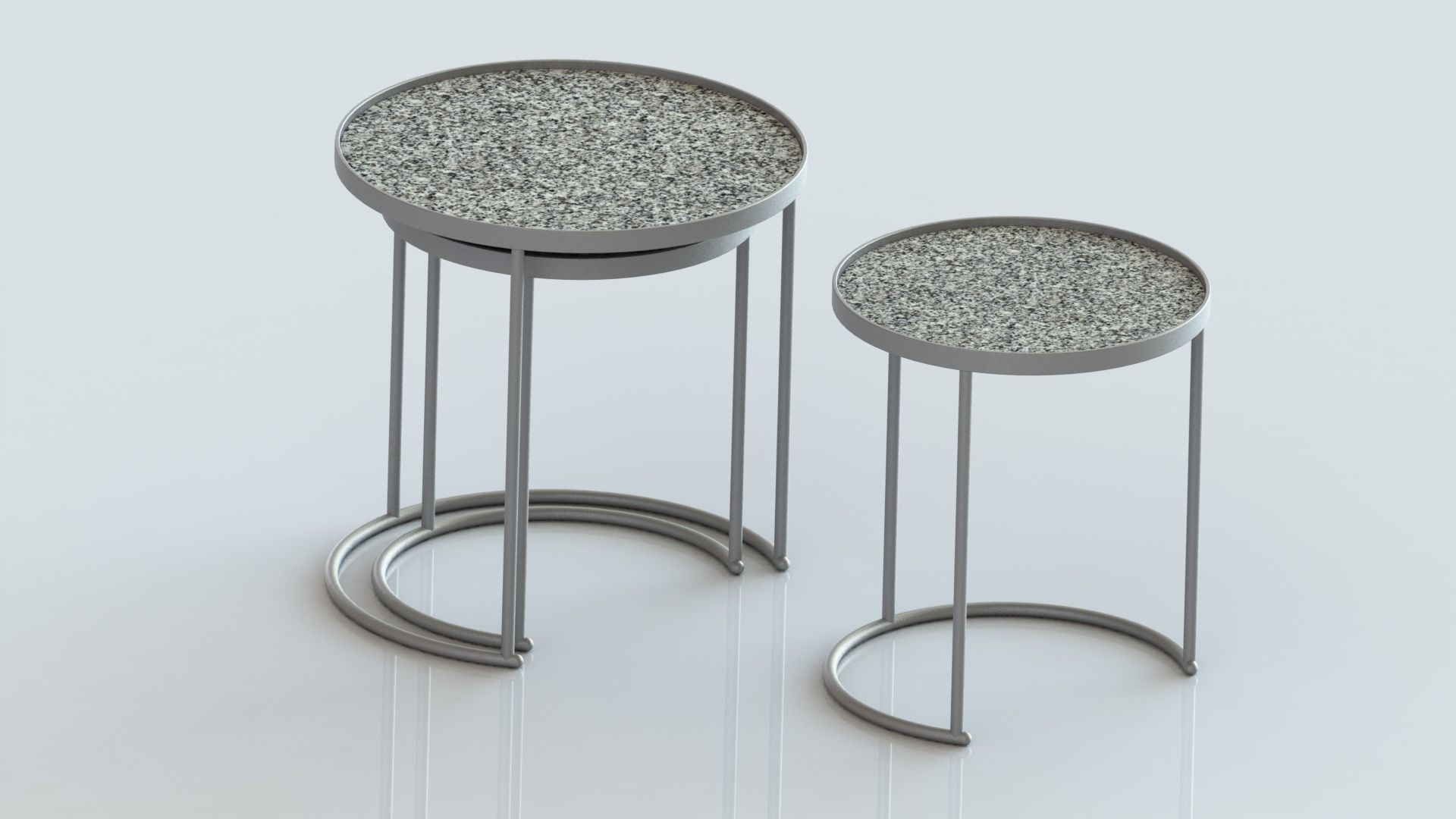Classic Table Model A 3D model_7