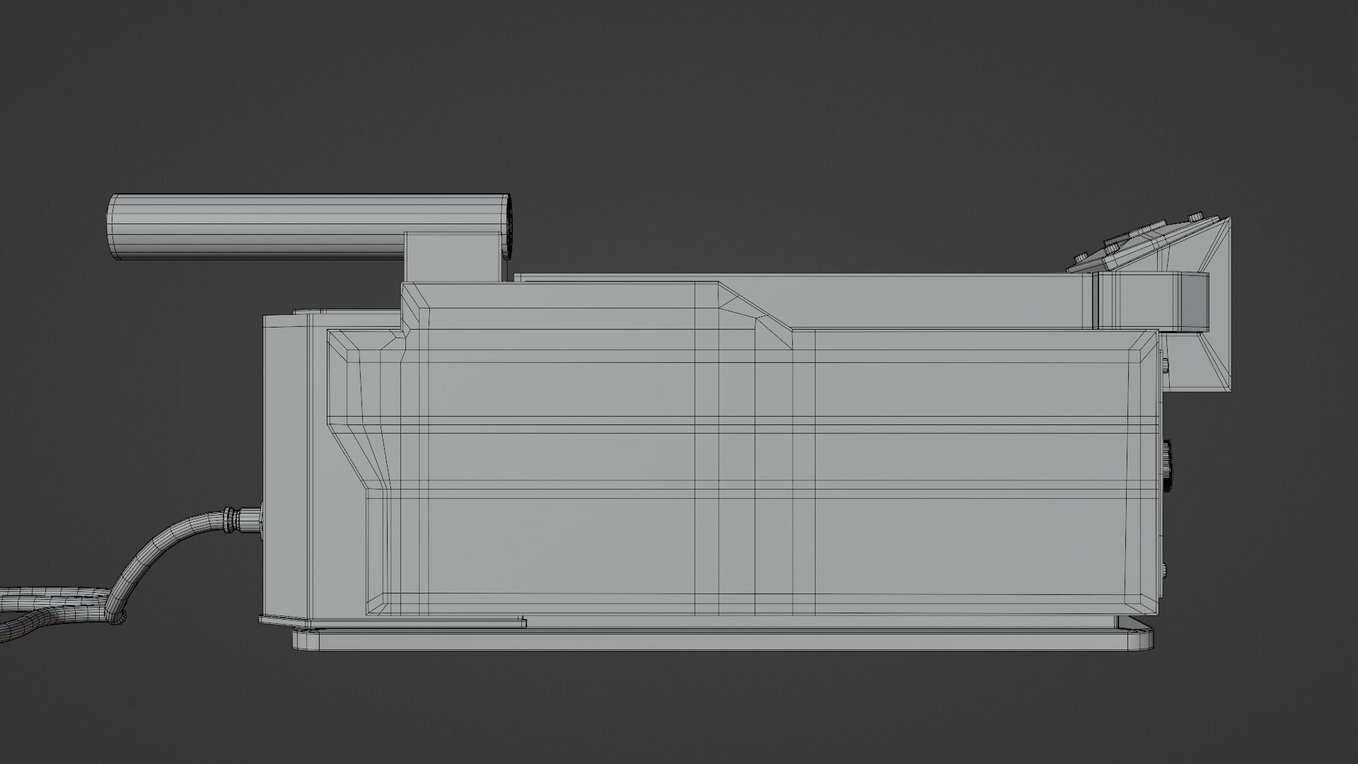 Ghostbuster Trap Ghost Machine with studio 3D model_5