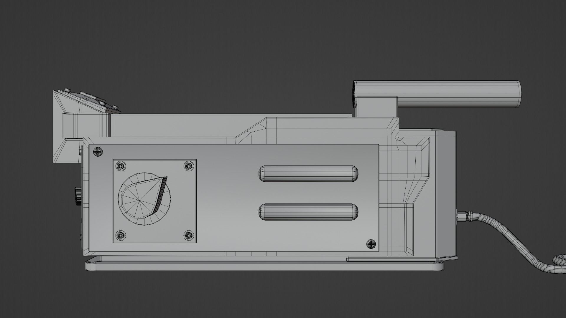 Ghostbuster Trap Ghost Machine with studio 3D model_7