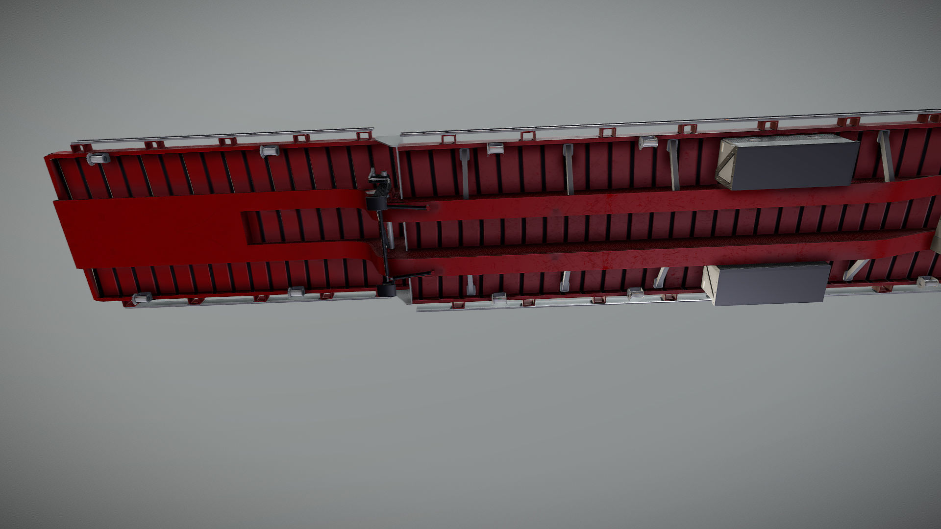 Dropdeck  Trailer Low-poly 3D model_25