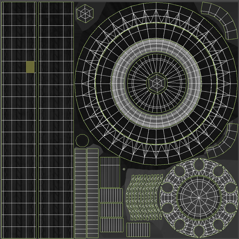 Dropdeck  Trailer Low-poly 3D model_43