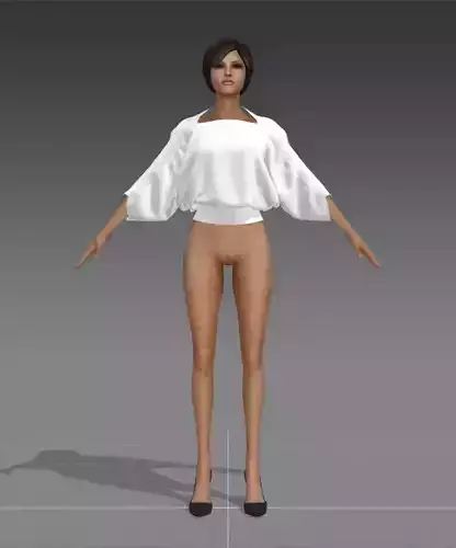 Clothes for Marvelous Designer Shirt Woman