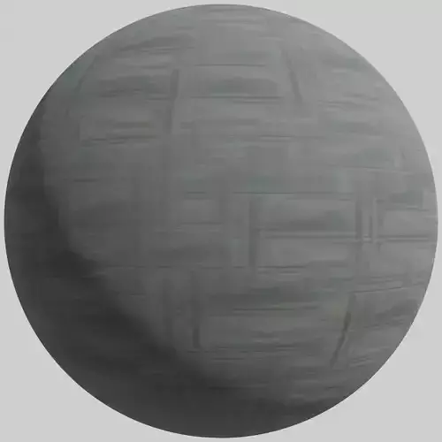 square patterned solarized rubber - 4K PBR BRDF material