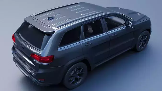 Jeep Grand Cherokee Trackhawk  3D print model 6