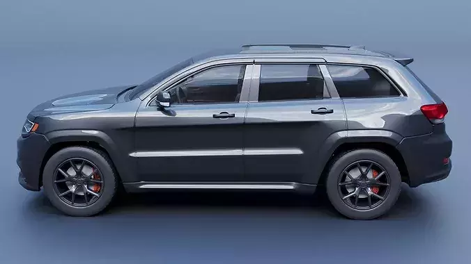 Jeep Grand Cherokee Trackhawk  3D print model 3
