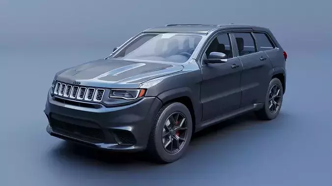 Jeep Grand Cherokee Trackhawk  3D print model 2