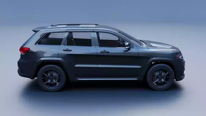 Jeep Grand Cherokee Trackhawk  3D print model 7
