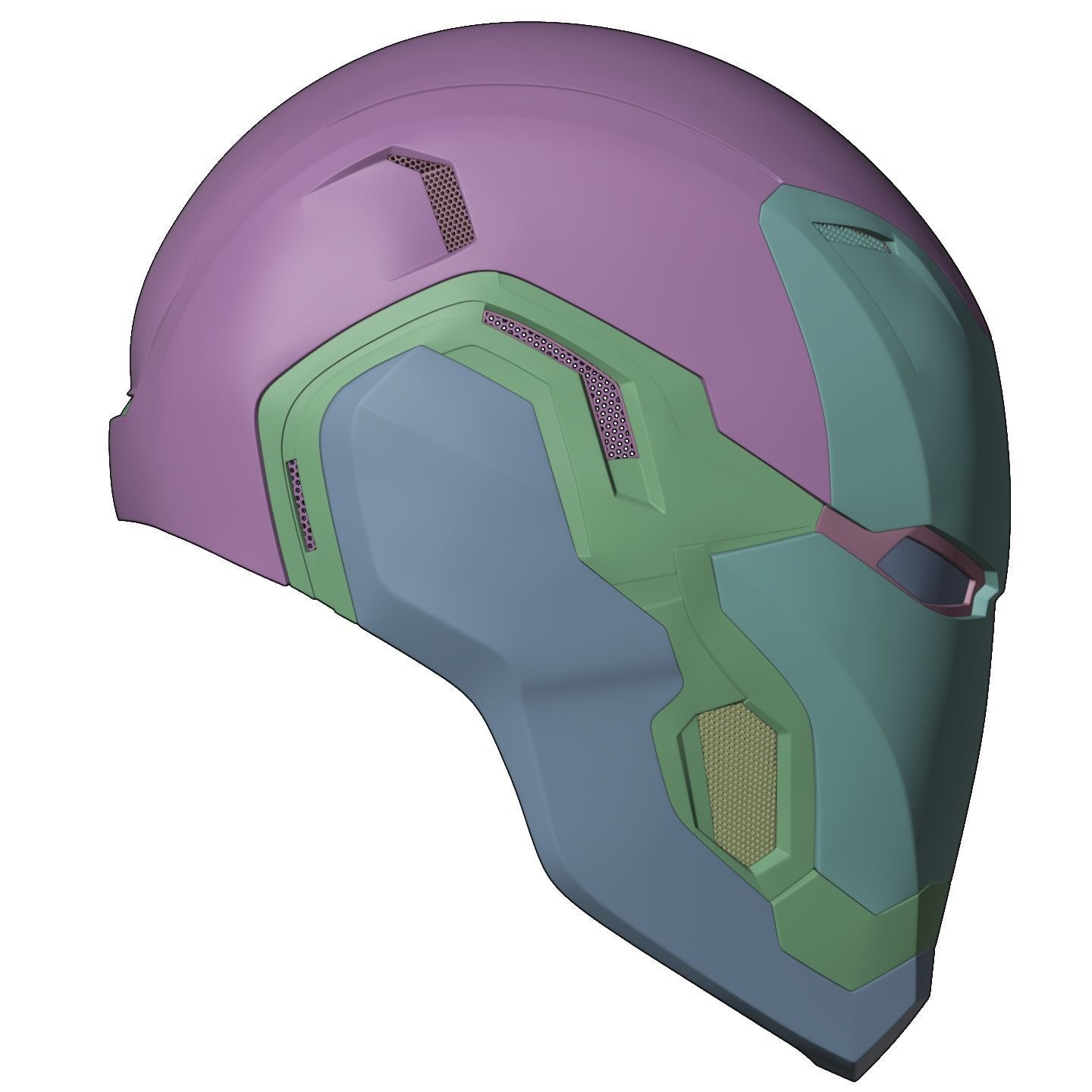 Iron man mk80 3d full inner details with screwless motorization 3D print model_41