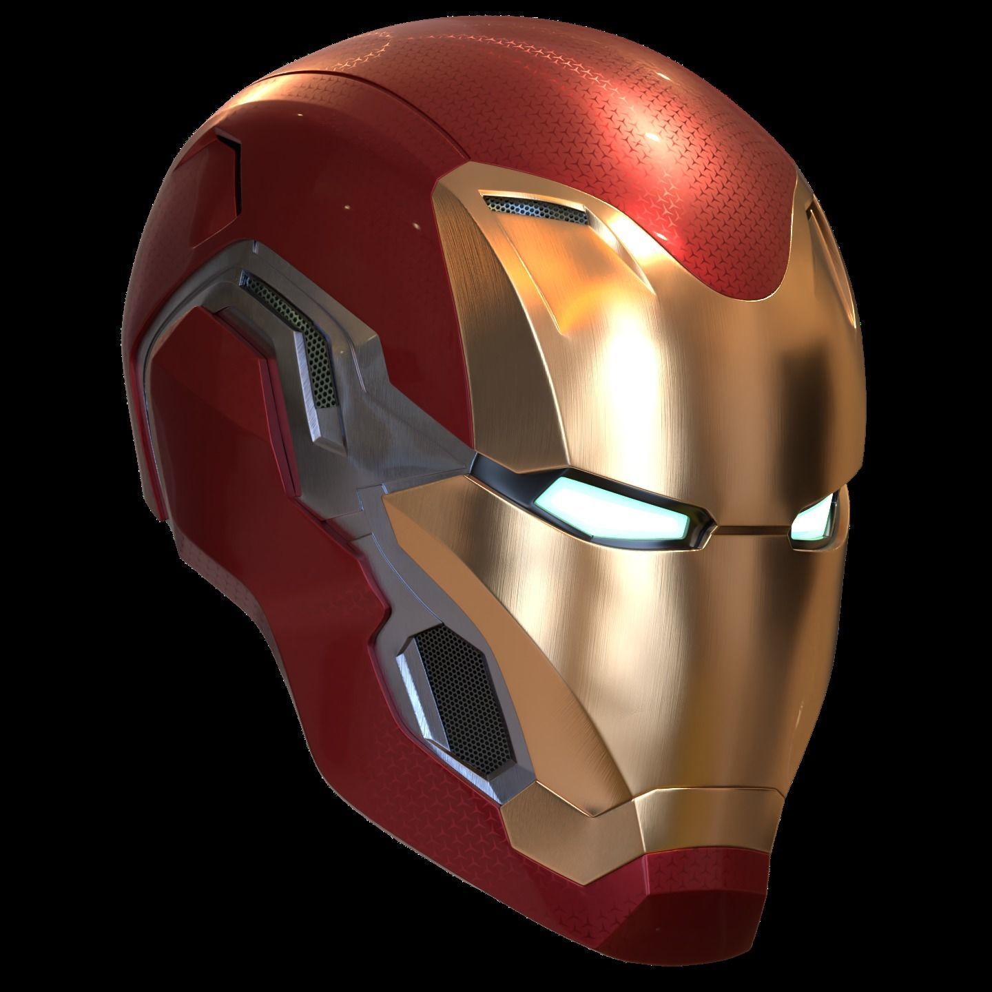 Iron man mk80 3d full inner details with screwless motorization 3D print model_1