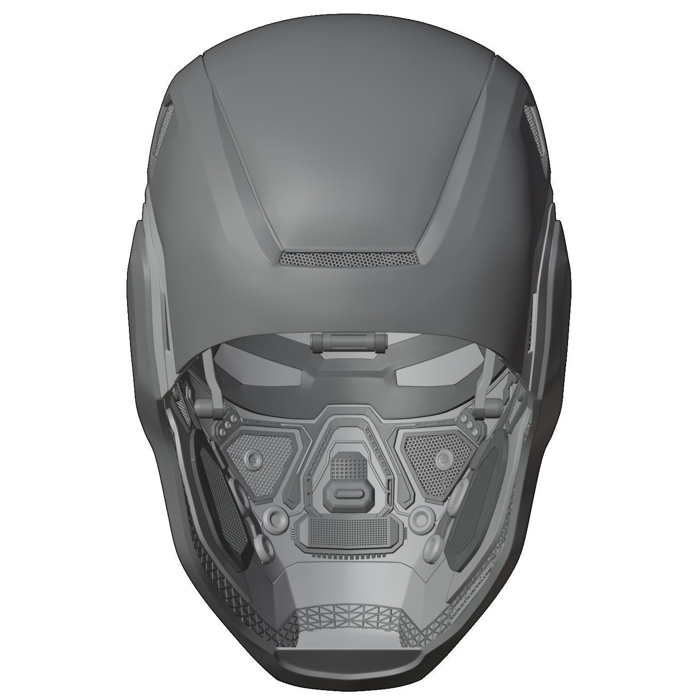 Iron man mk80 3d full inner details with screwless motorization 3D print model_44