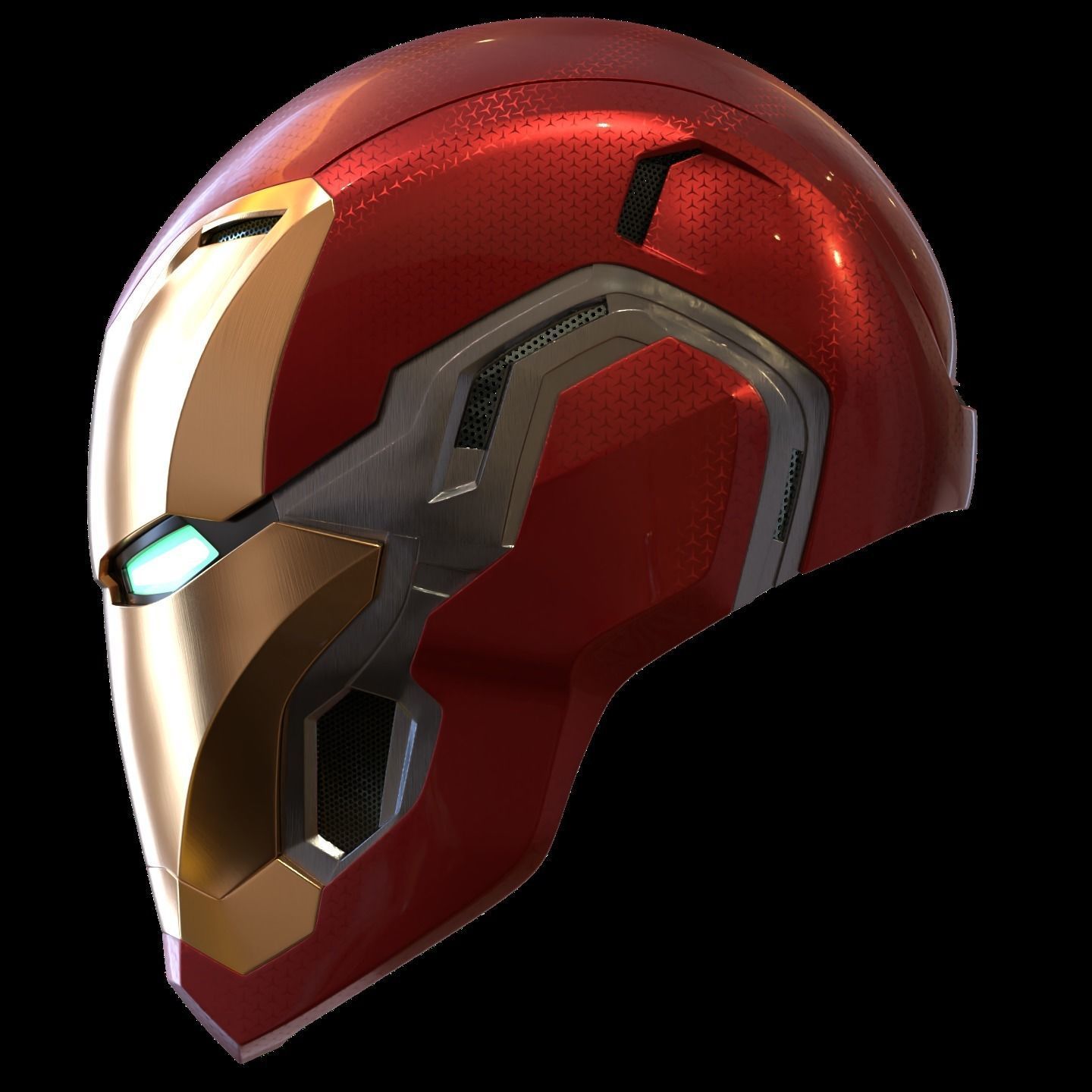 Iron man mk80 3d full inner details with screwless motorization 3D print model_6