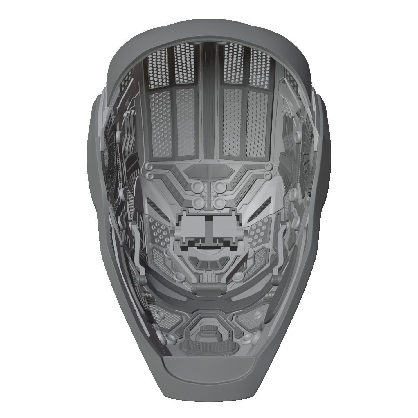 Iron man mk80 3d full inner details with screwless motorization 3D print model_32