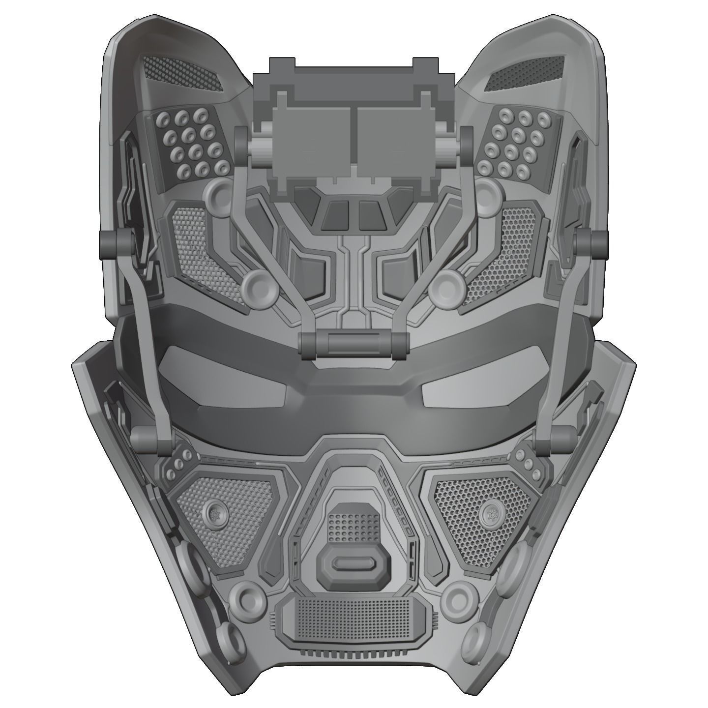 Iron man mk80 3d full inner details with screwless motorization 3D print model_30