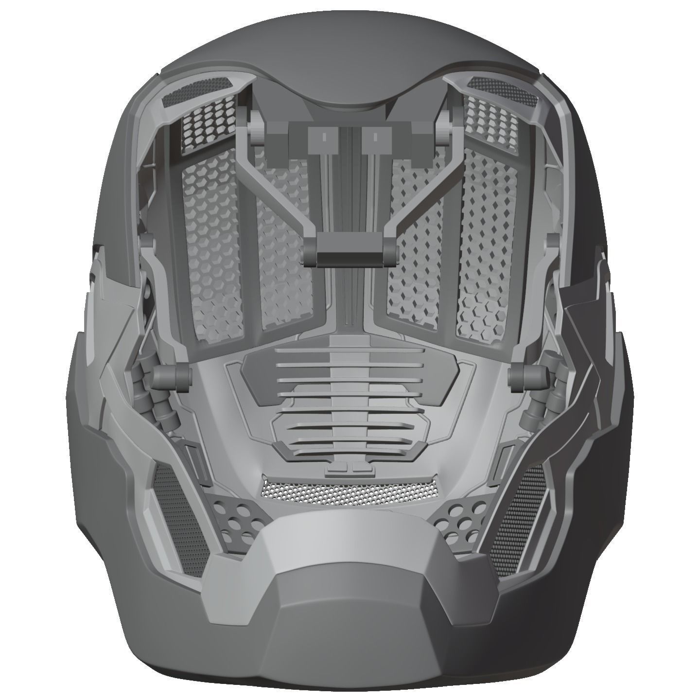 Iron man mk80 3d full inner details with screwless motorization 3D print model_36