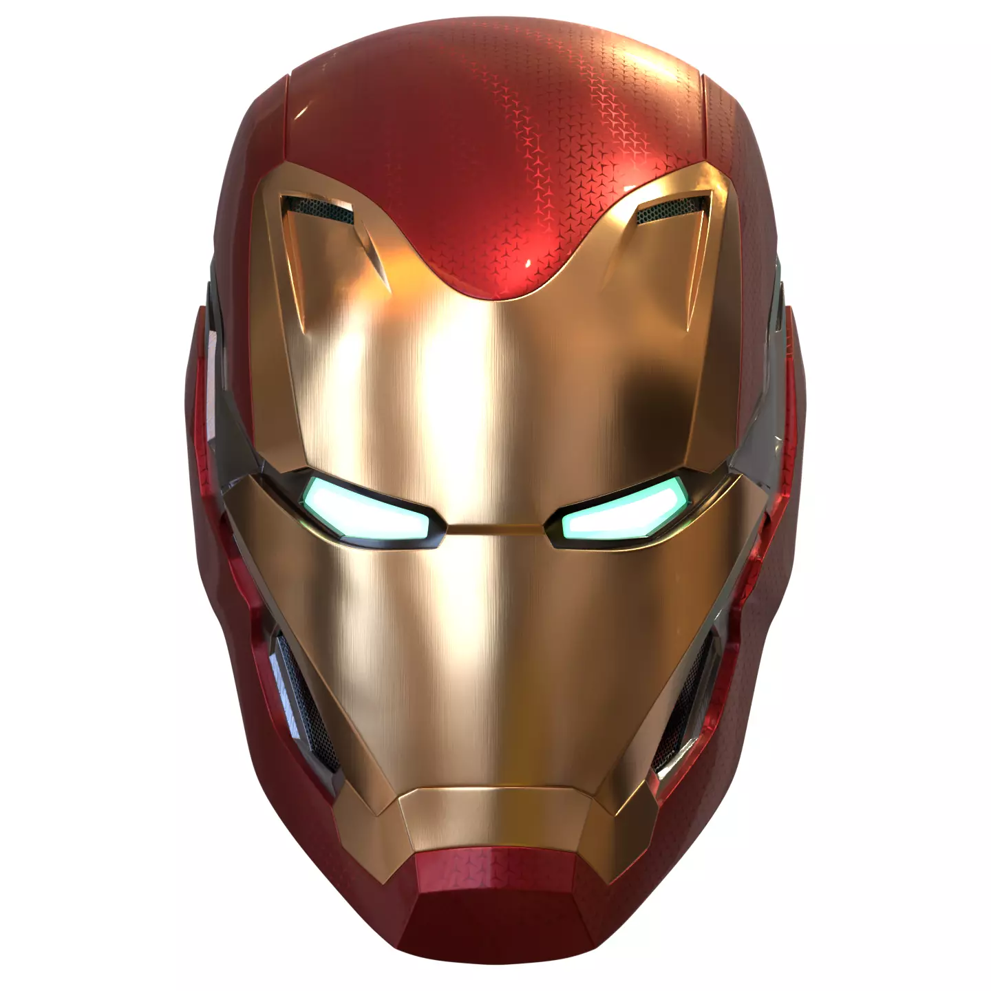 Iron man mk80 3d full inner details with screwless motorization 3D print model_0