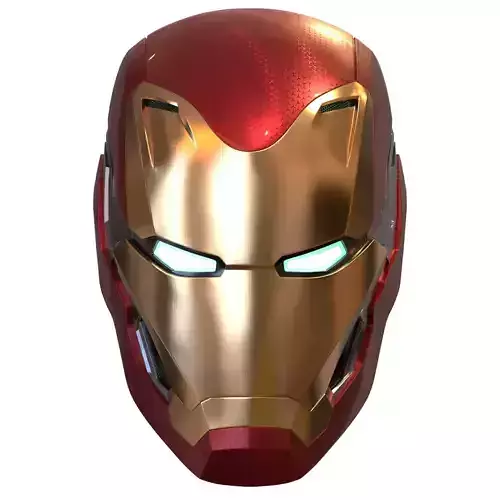 Iron man mk80 3d full inner details with screwless motorization 3D print model