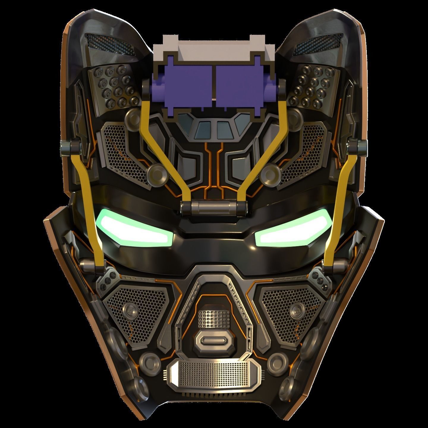 Iron man mk80 3d full inner details with screwless motorization 3D print model_12