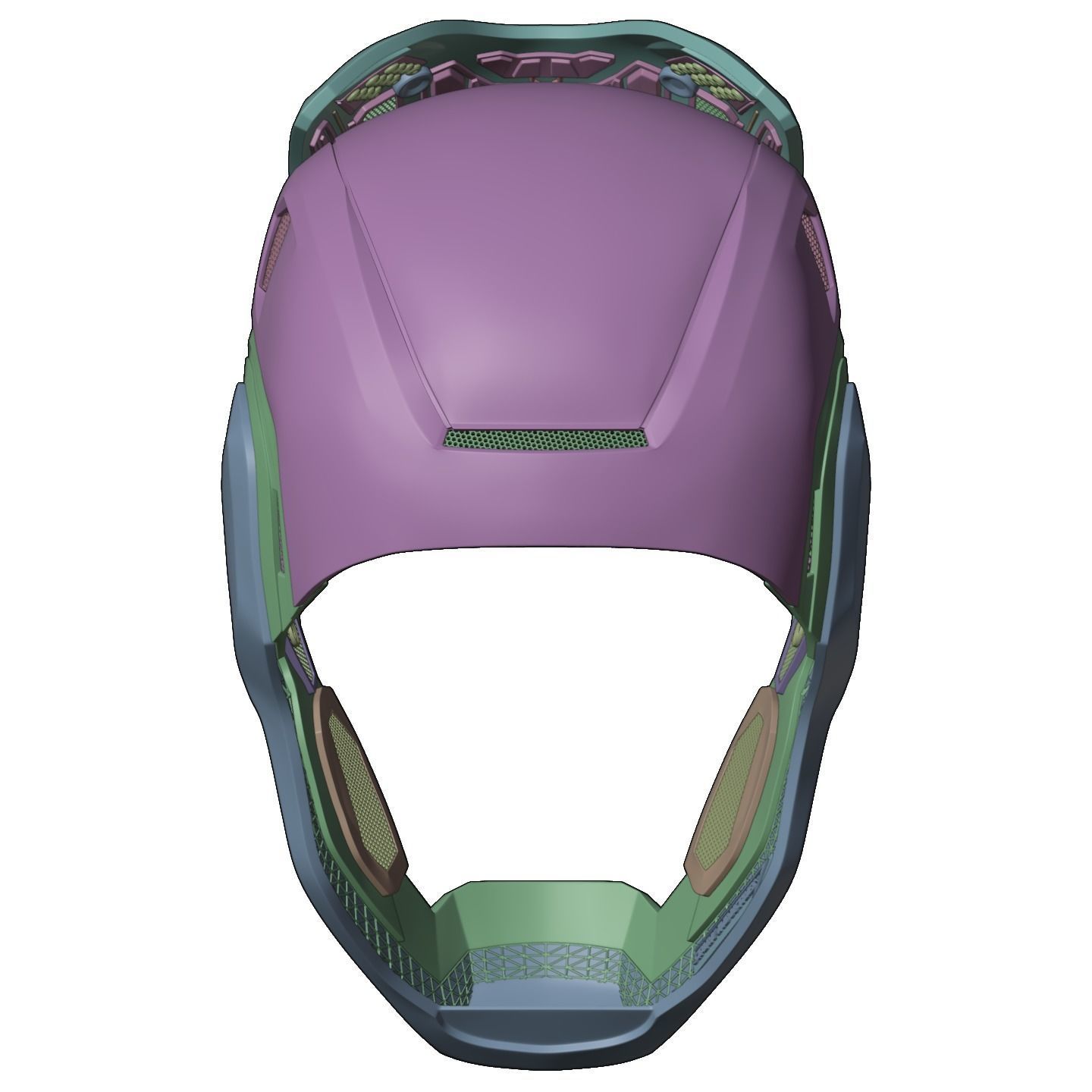 Iron man mk80 3d full inner details with screwless motorization 3D print model_27