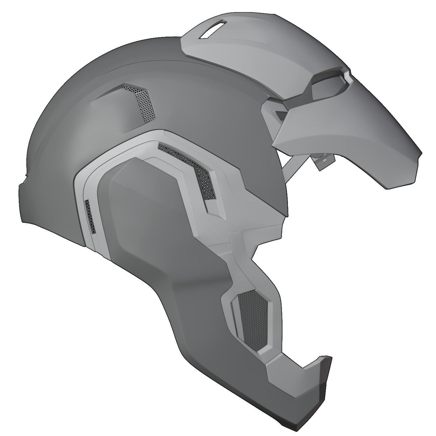 Iron man mk80 3d full inner details with screwless motorization 3D print model_24