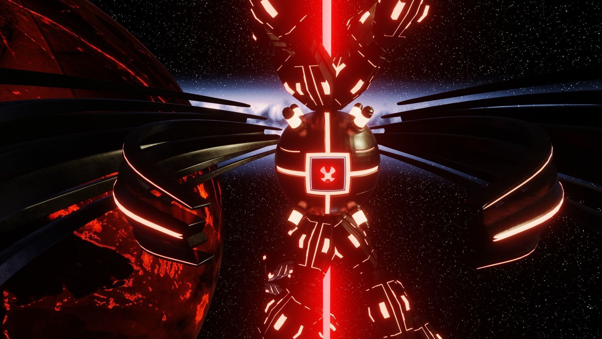 UFO 3 Spiral Spaceship - Ovni - Flying Saucer 3D model_1