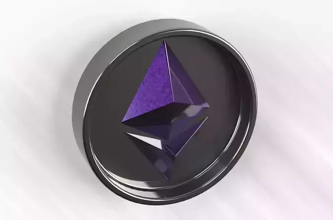 Ethereum 3D Part STL and IGES 3D print model