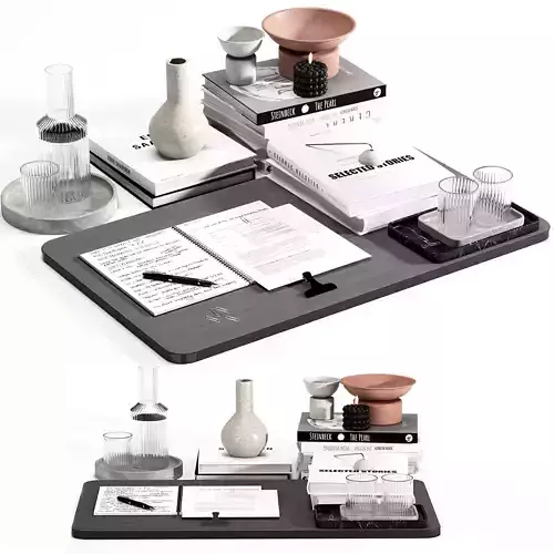 Decorativeset desk tray