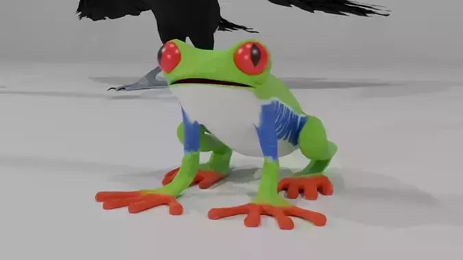 Rainforest Animals 3D model