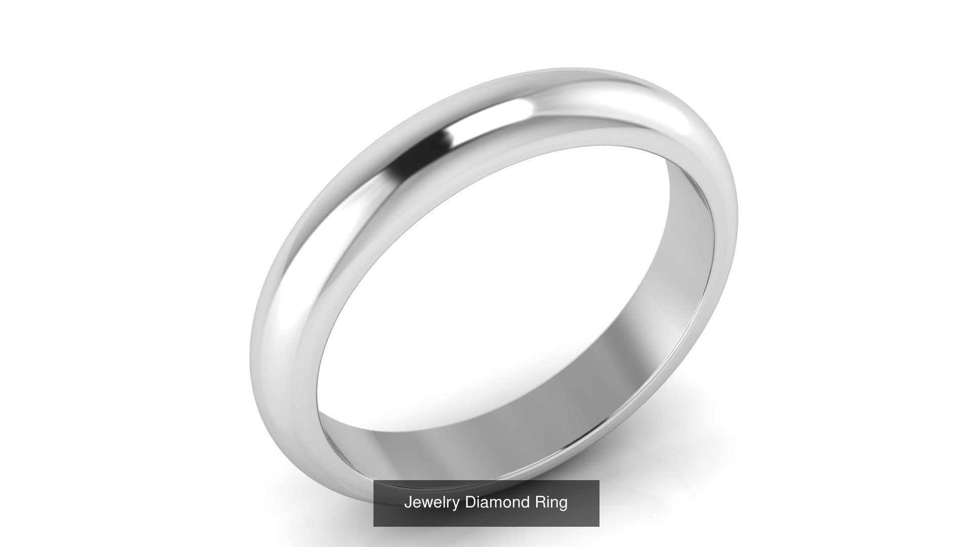 Collection of 77 Diamond Jewelry Rings 3D Print Models _50