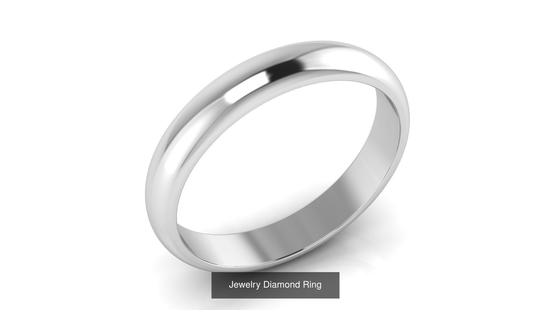 Collection of 77 Diamond Jewelry Rings 3D Print Models _49