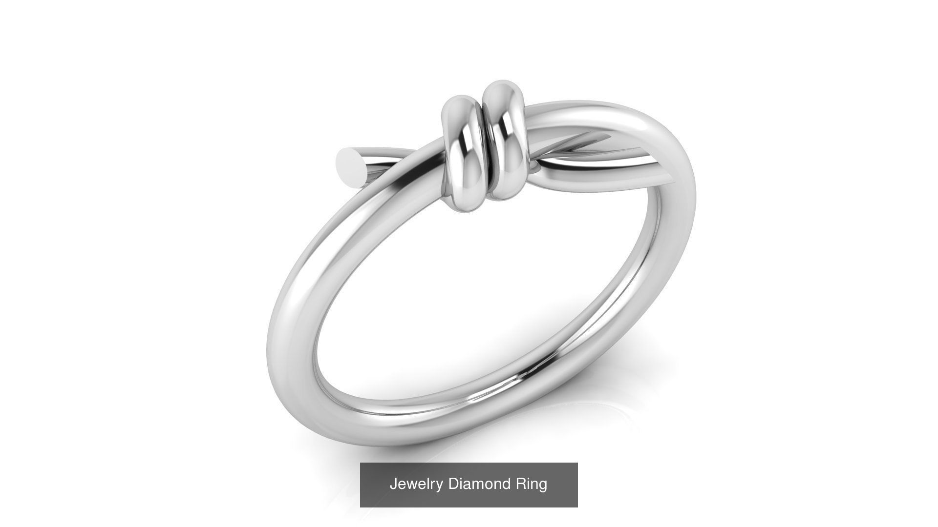Collection of 77 Diamond Jewelry Rings 3D Print Models _40