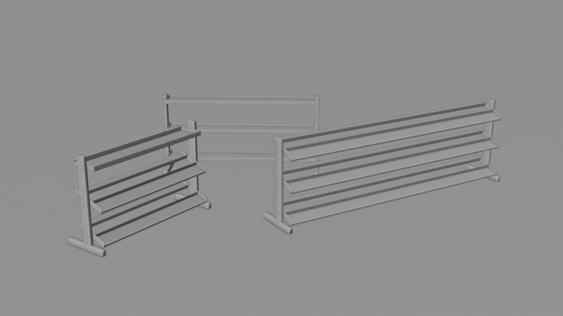 3D model Weight Racks 4K and 2K Textures VR / AR / low-poly | CGTrader