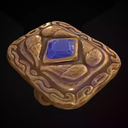 Medieval Angel Wing Ring