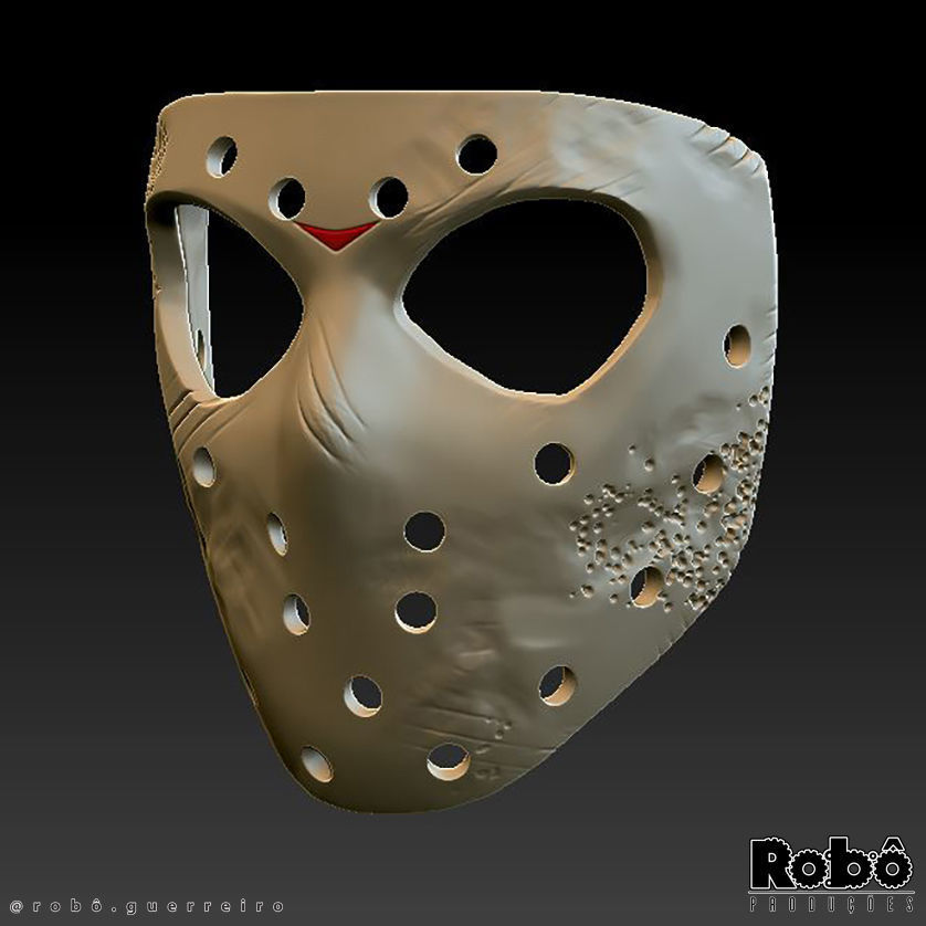 AJAX OPERATOR CONVICT MASK - CALL OF DUTY - MOBILE - WARZONE 3D print model_12