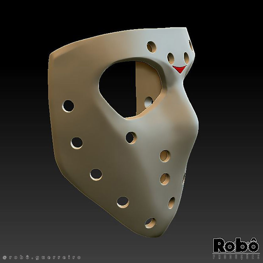 AJAX OPERATOR CONVICT MASK - CALL OF DUTY - MOBILE - WARZONE 3D print model_6