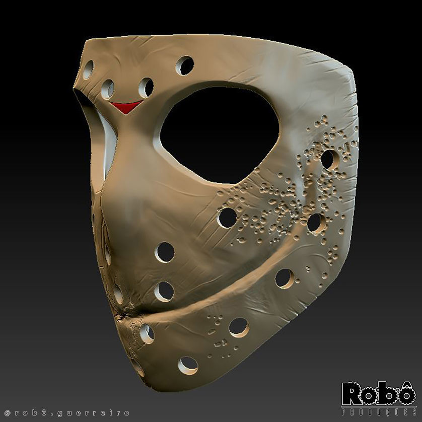 AJAX OPERATOR CONVICT MASK - CALL OF DUTY - MOBILE - WARZONE 3D print model_15