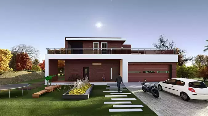 Single Family Home  3D model