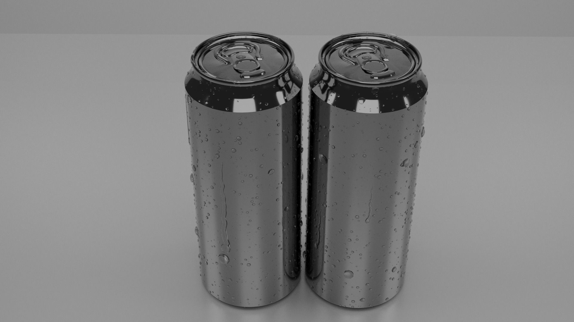 Tin Can with Water Droplets 3D model_7