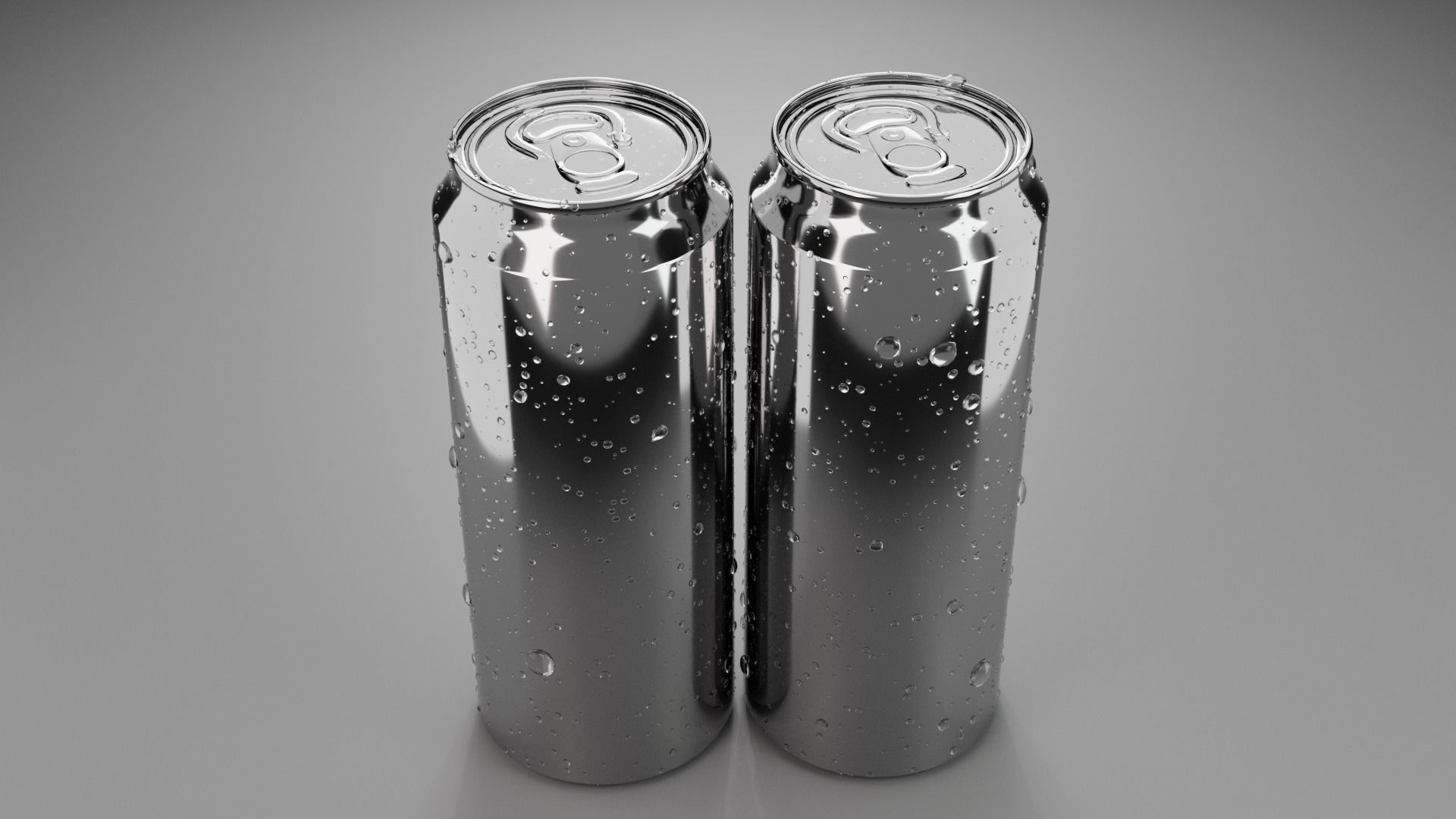 Tin Can with Water Droplets 3D model_5